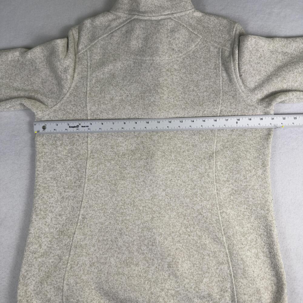 LL BEAN Sweater Fleece Jacket Full Zip Better Sweater Stand Collar Zip Pockets L - Picture 5 of 13